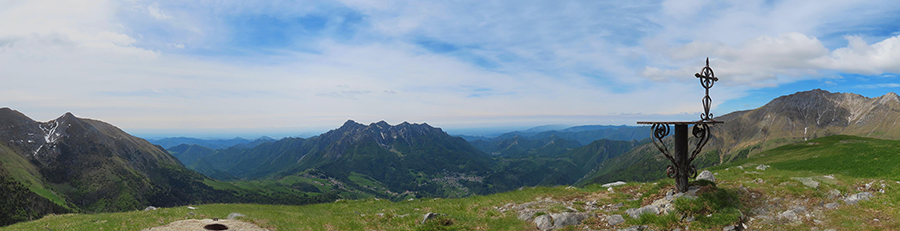 Da Capanna 2000 ampia vista panoramica